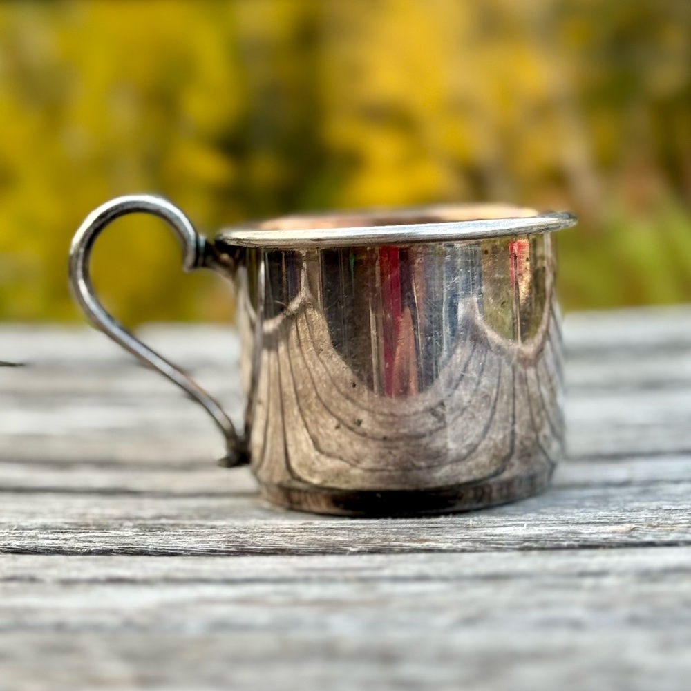 Elegant Silver Kids' Cup
